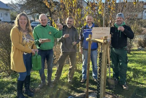 Baumpflanzung zum 70-jährigen Jubiläum